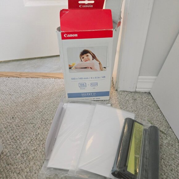 Like New CANON Selphy CP900 Wireless Photo Printer with Paper and Ink - Picture 12 of 15